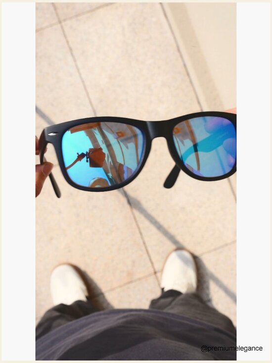 Polarized Square Sunglasses UV Protection Unisex TR90 Frame main image 6